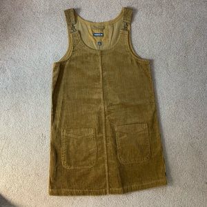 NWOT Toad&Co Corduroy Overall Dress
